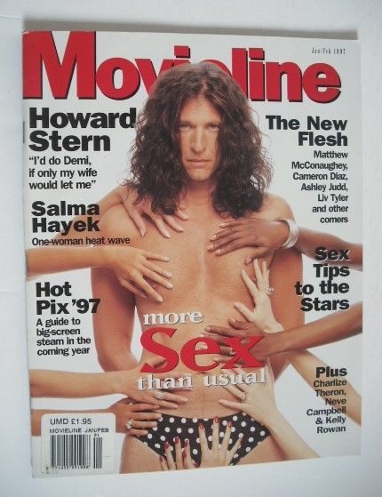Movieline magazine - January/February 1997 - Howard Stern cover