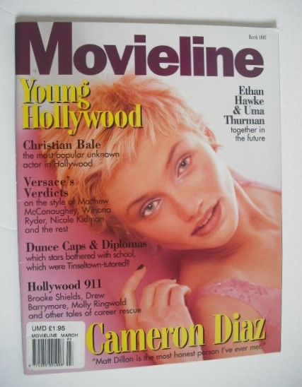 Movieline magazine - March 1997 - Cameron Diaz cover