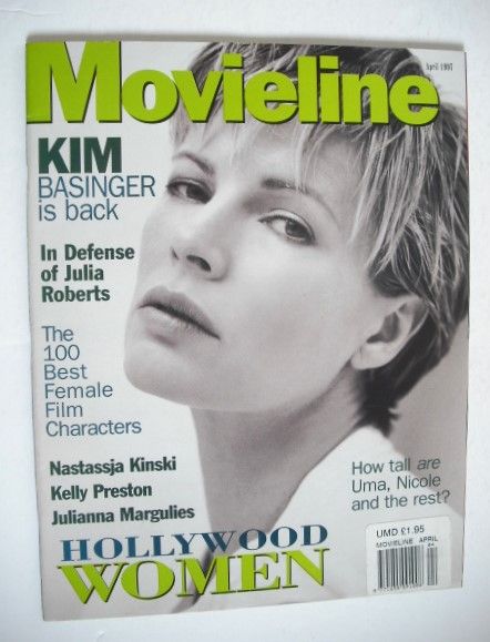 Movieline magazine - April 1997 - Kim Basinger cover