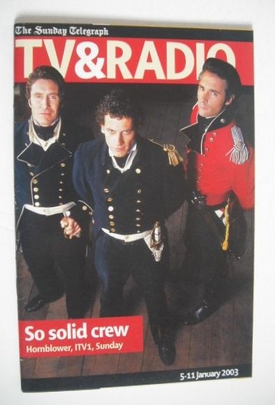 The Sunday Telegraph TV and Radio magazine (5-11 January 2003)