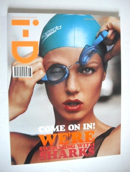 i-D magazine - Angela Lindvall cover (August 2004)