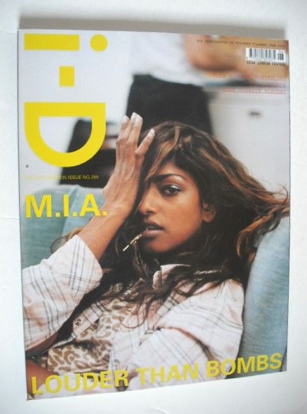 i-D magazine - MIA cover (June 2005)