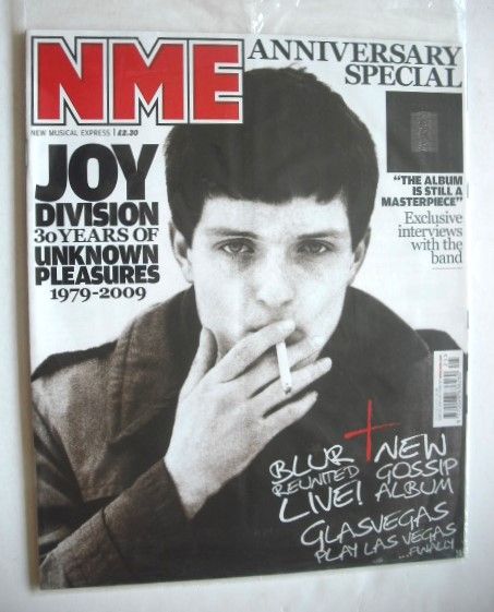 NME magazine - Ian Curtis cover (20 June 2009)