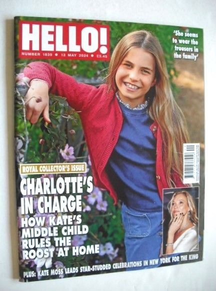 Hello! magazine - Princess Charlotte cover (13 May 2024 - Issue 1839)