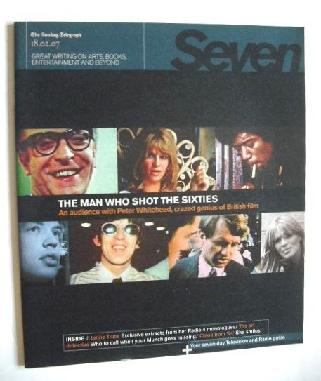 Seven magazine - The Man Who Shot The Sixties cover (18 February 2007)
