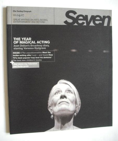 Seven magazine - Vanessa Redgrave cover (1 April 2007)
