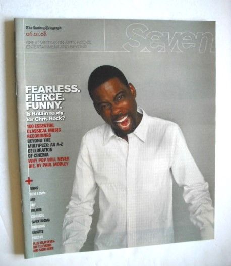 Seven magazine - Chris Rock cover (6 January 2008)