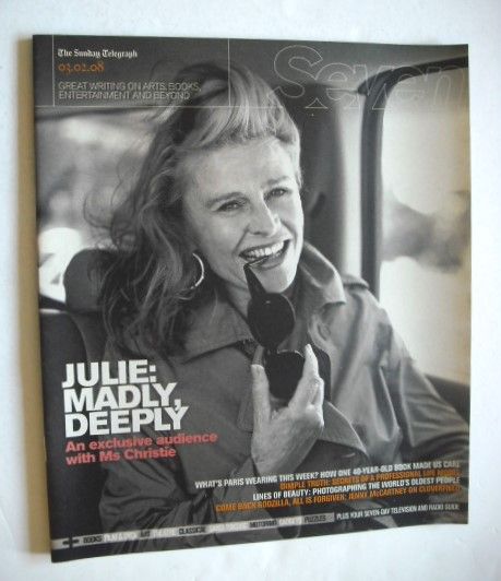 Seven magazine - Julie Christie cover (3 February 2008)