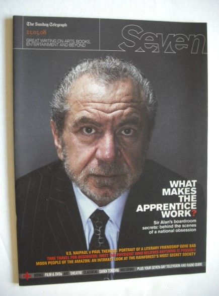 Seven magazine - Sir Alan Sugar cover (23 March 2008)