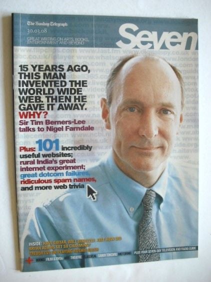 Seven magazine - Sir Tim Berners-Lee cover (30 March 2008)