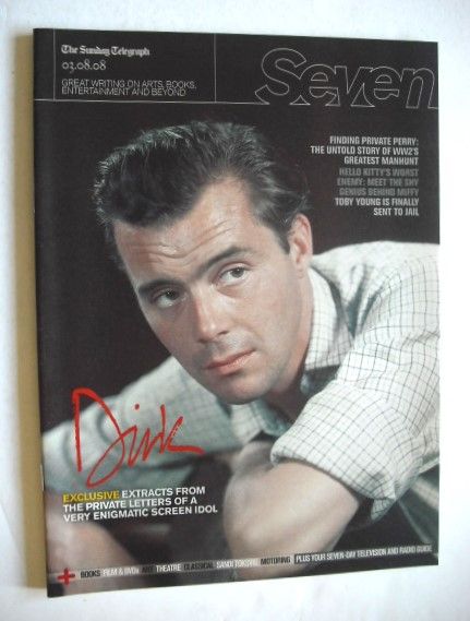 Seven magazine - Dirk Bogarde cover (3 August 2008)