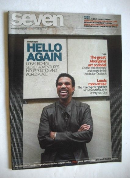 Seven magazine - Lionel Richie cover (1 February 2009)