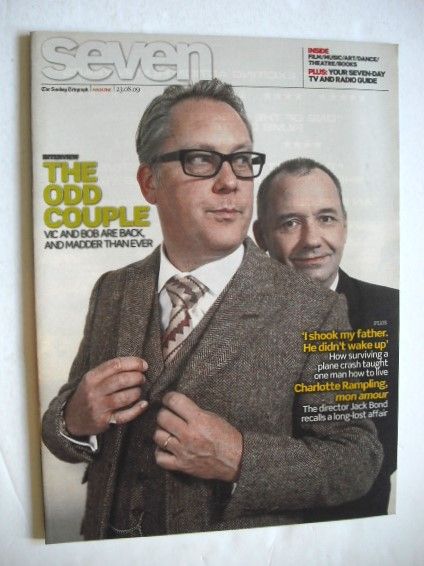 Seven magazine - Bob Mortimer and Vic Reeves cover (23 August 2009)