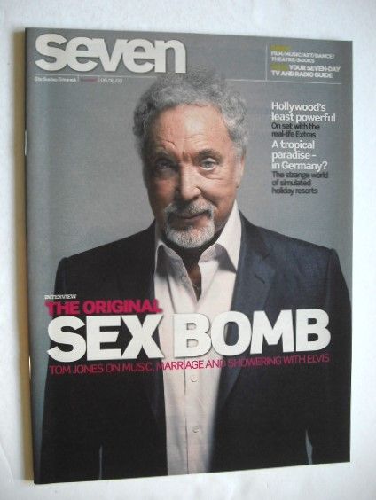 Seven magazine - Tom Jones cover (6 September 2009)