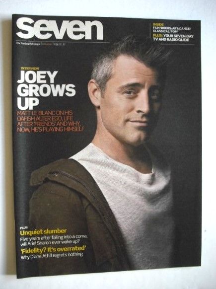Seven magazine - Matt LeBlanc cover (9 January 2011)