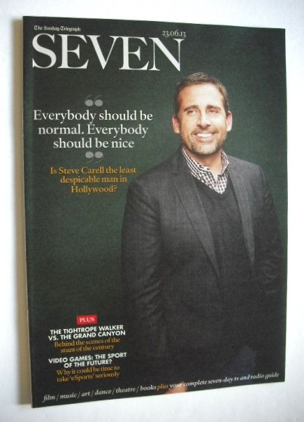Seven magazine - Steve Carell cover (23 June 2013)