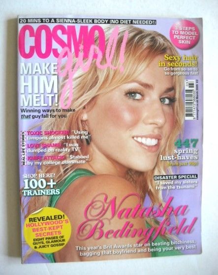 Cosmo Girl magazine - Natasha Bedingfield cover (March 2005 - UK Edition)