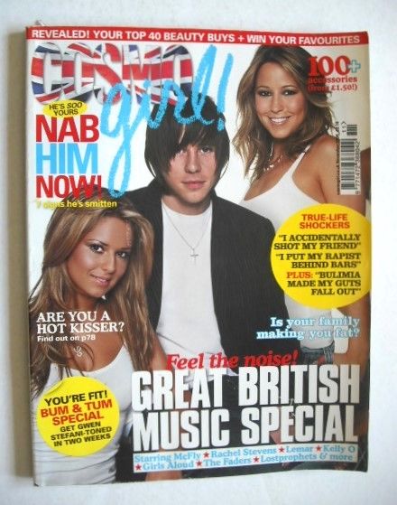 Cosmo Girl magazine - Great British Music Special cover (November 2005 - UK Edition)