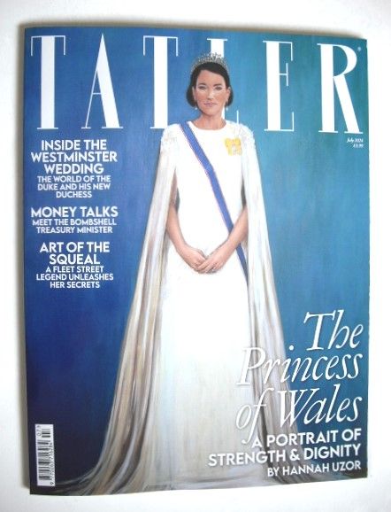 Tatler magazine - July 2024 - Kate Middleton portrait cover