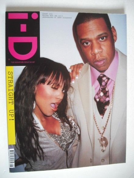 i-D magazine - Teairra Mari and Jay-Z cover (August 2005)