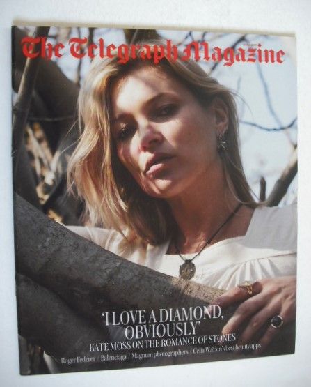 Telegraph magazine - Kate Moss cover (13 May 2017)