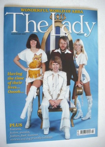 The Lady magazine (12 January 2018 - Abba cover)