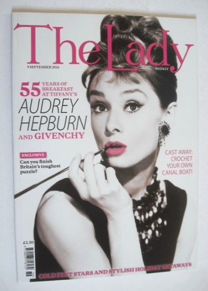 The Lady magazine (9 September 2016 - Audrey Hepburn cover)