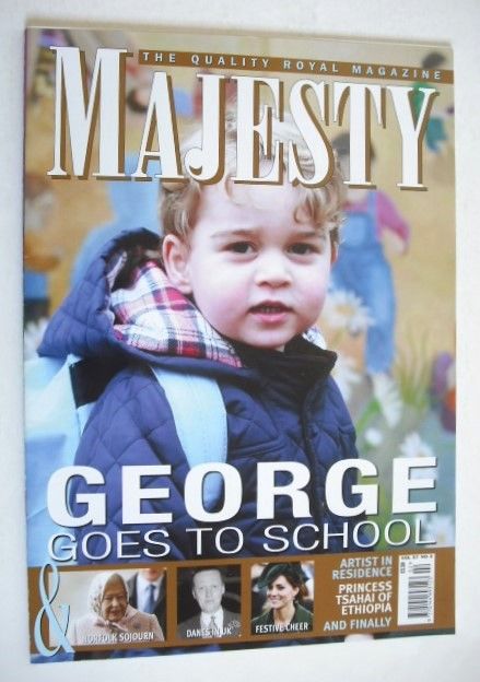 Majesty magazine - Prince George cover (February 2016)