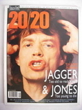 <!--1989-09-->Time Out 20/20 magazine - Mick Jagger cover (September 1989 -