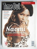 Time Out magazine - Naomi Campbell cover (7-14 September 1994)