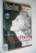 <!--1992-10-21-->Time Out magazine - Madonna cover (21-28 October 1992)
