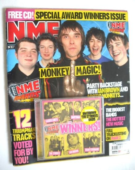 NME magazine - NME Awards 2006 cover (4 March 2006)