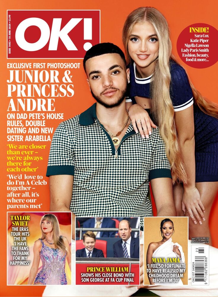 OK! magazine - Junior and Princess Andre cover (10 June 2024 - Issue 1445)