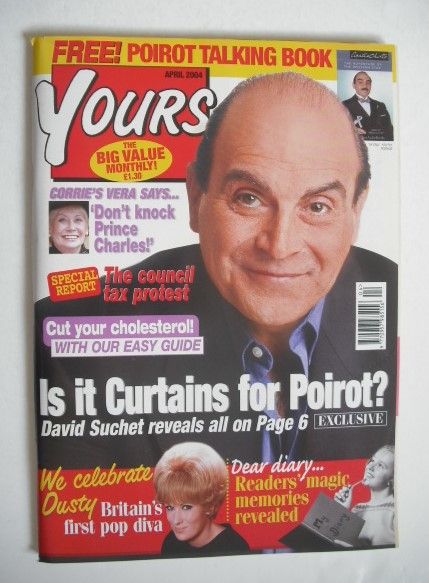 Yours magazine - David Suchet cover (April 2004)