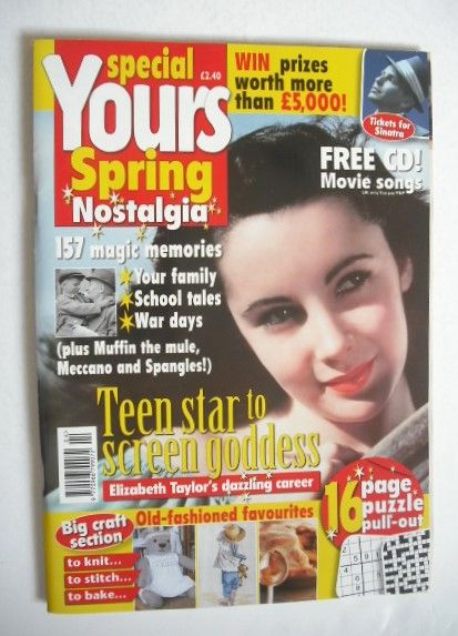 Yours magazine - Elizabeth Taylor cover (Spring Nostalgia Special 2006)