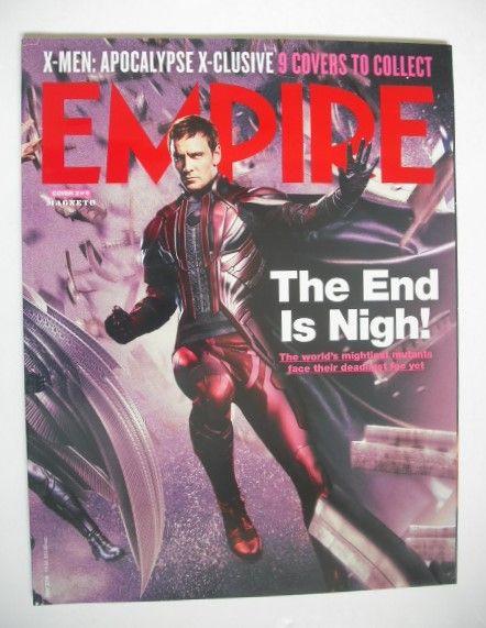 Empire magazine - Michael Fassbender cover (May 2016)