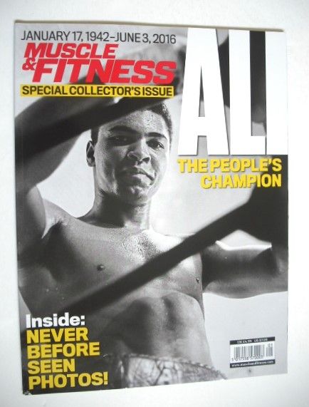 Muscle & Fitness magazine (Summer 2016 - Muhammad Ali cover)