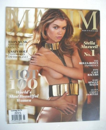 <!--2016-06-->MAXIM magazine - Hot 100 cover (June/July 2016 - US Edition)