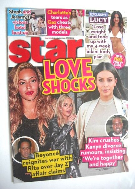 Star magazine - Love Shocks cover (9 May 2016)
