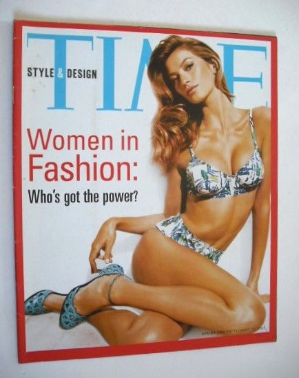 Time magazine - Gisele Bundchen cover (Spring 2004 Supplement)