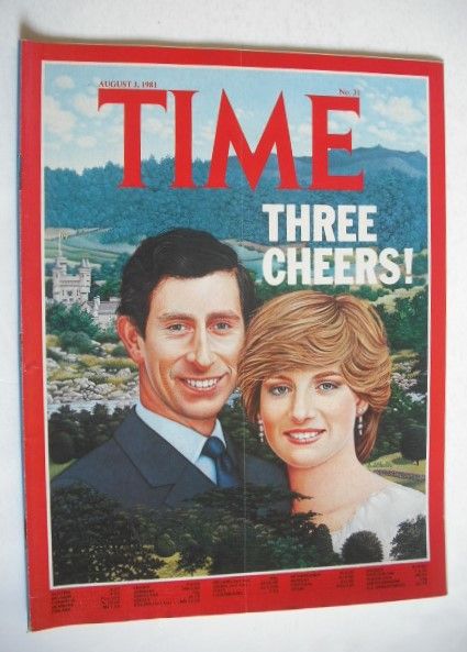 Time magazine - Princess Diana and Prince Charles cover (3 August 1981)