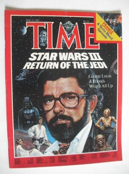 Time magazine - George Lucas Star Wars cover (23 May 1983)
