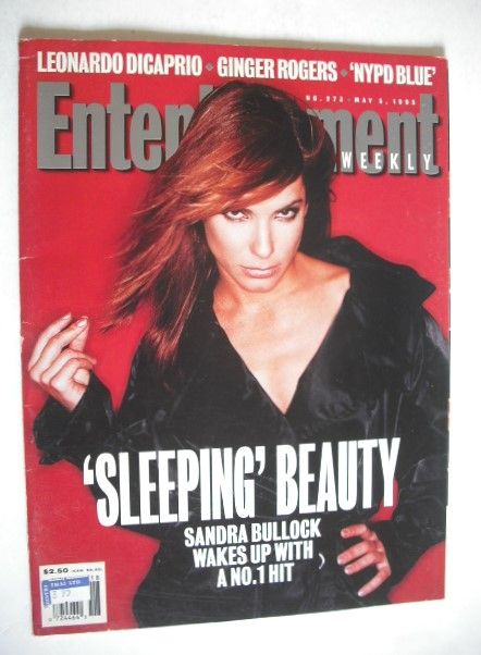 <!--1995-05-05-->Entertainment Weekly magazine - Sandra Bullock cover (5 Ma