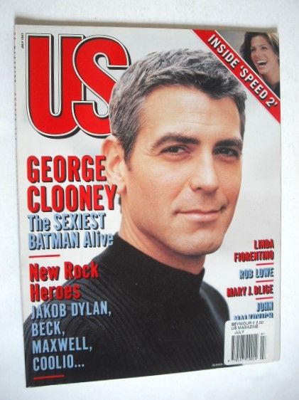 <!--1997-07-->US magazine - July 1997 - George Clooney cover
