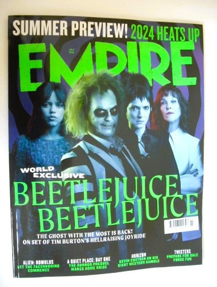 Empire magazine - Beetlejuice cover (July 2024)