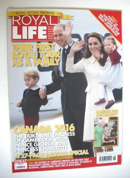 Royal Life magazine - Canada 2016 Royal Tour (Issue 26)