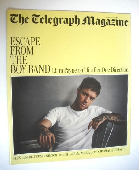 Telegraph magazine - Liam Payne cover (23 September 2017)