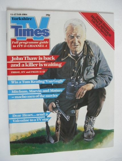 TV Times magazine - John Thaw cover (11-17 February 1984)