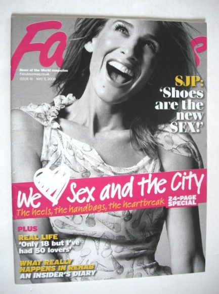 Fabulous magazine - Sarah Jessica Parker cover (11 May 2008)