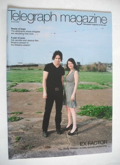 Telegraph magazine - The White Stripes cover (9 June 2007)